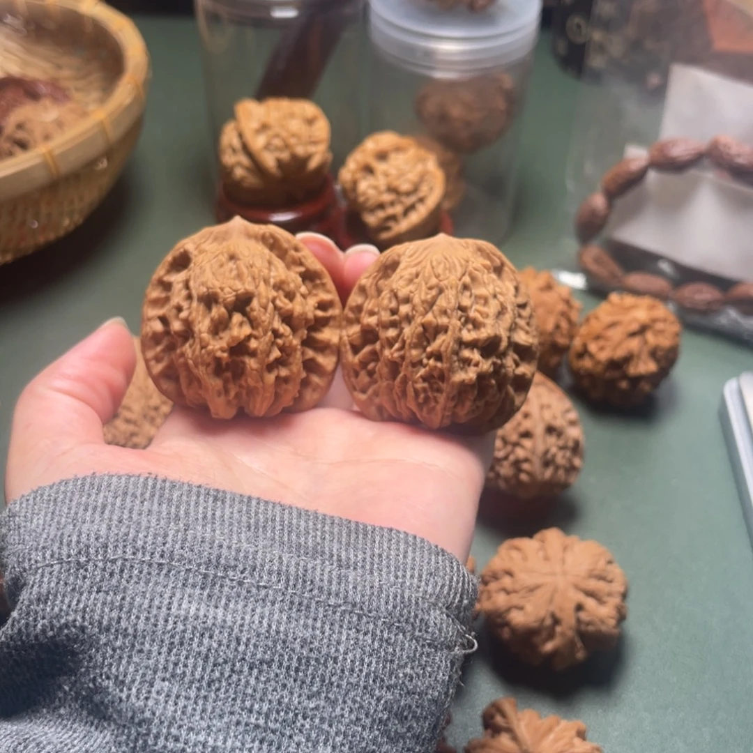 吊坠文玩核桃虎头