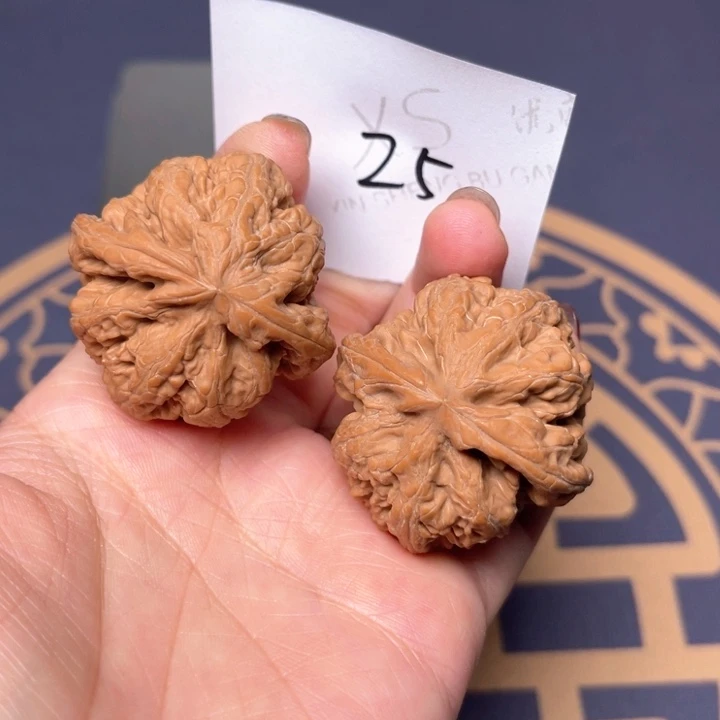 文玩核桃把件39大粗筋