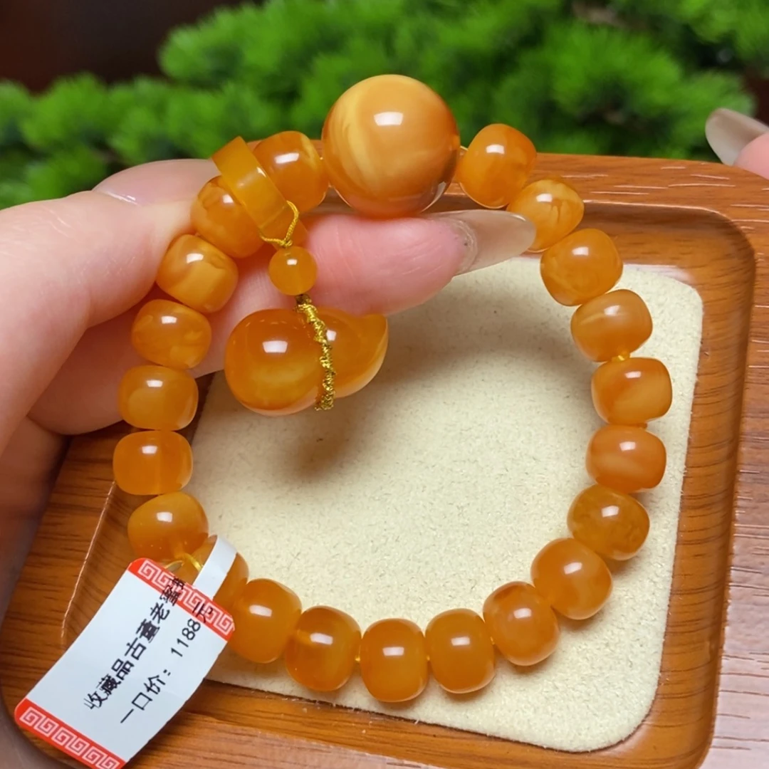 【闪购商品】未镶嵌蜜蜡手链手串