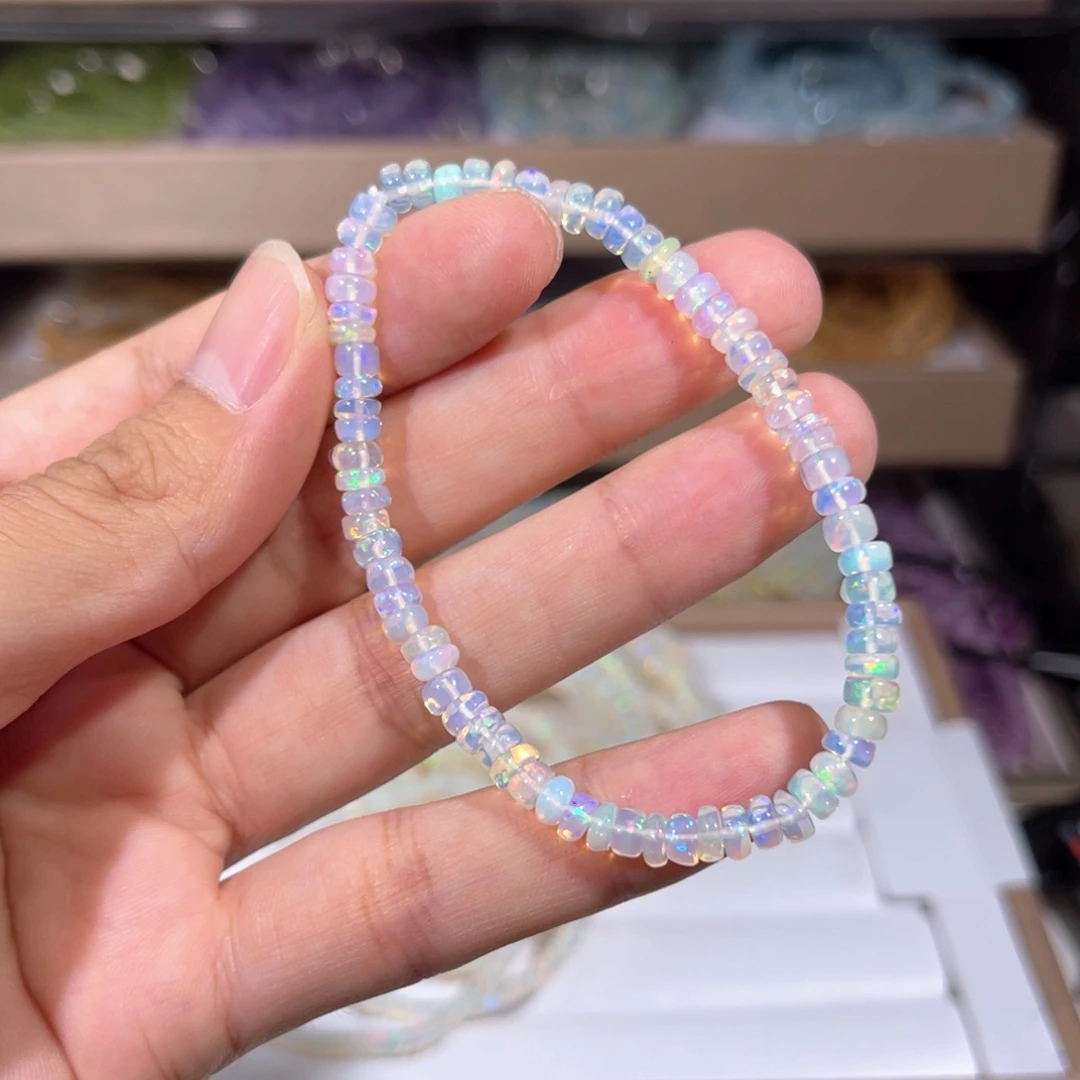 欧泊未镶嵌手链欧泊004