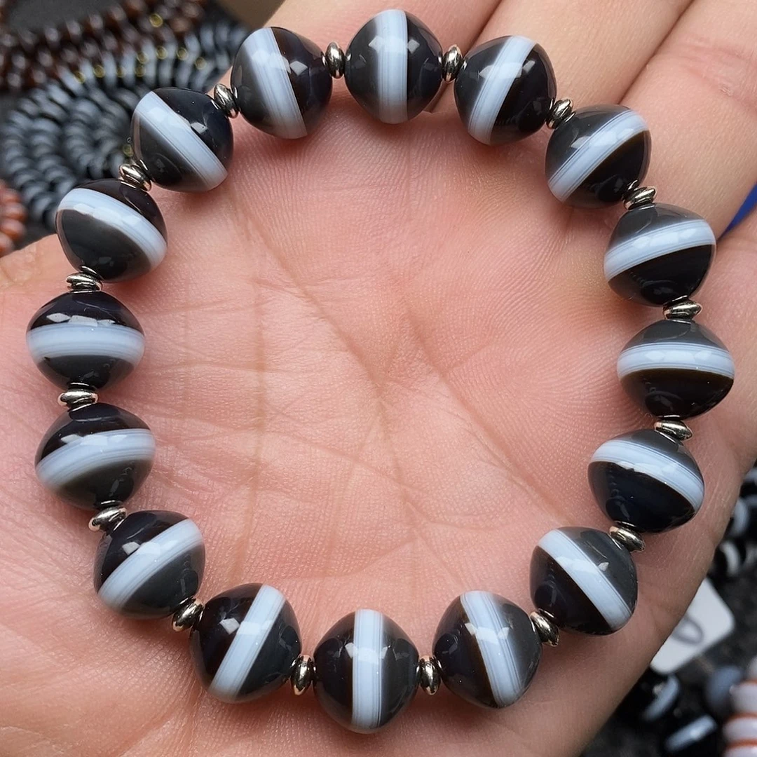 玛瑙/玉髓未镶嵌手链