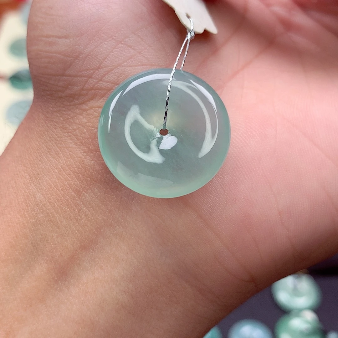 翡翠未镶嵌颈饰60 尺寸22.5-6