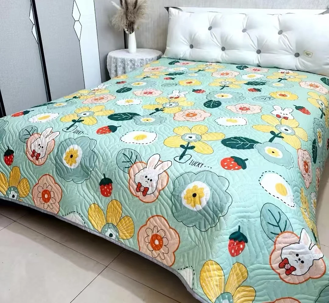 床盖家纺床上用品四季通用榻榻米大床加厚床单高端床品防滑多功能