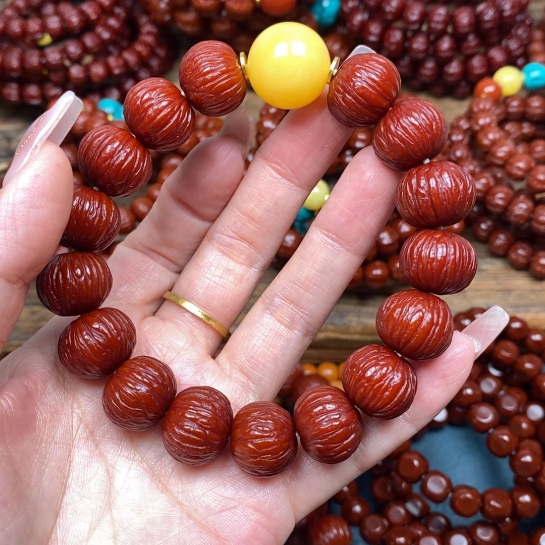 猴头核桃手串土豪16+蜡