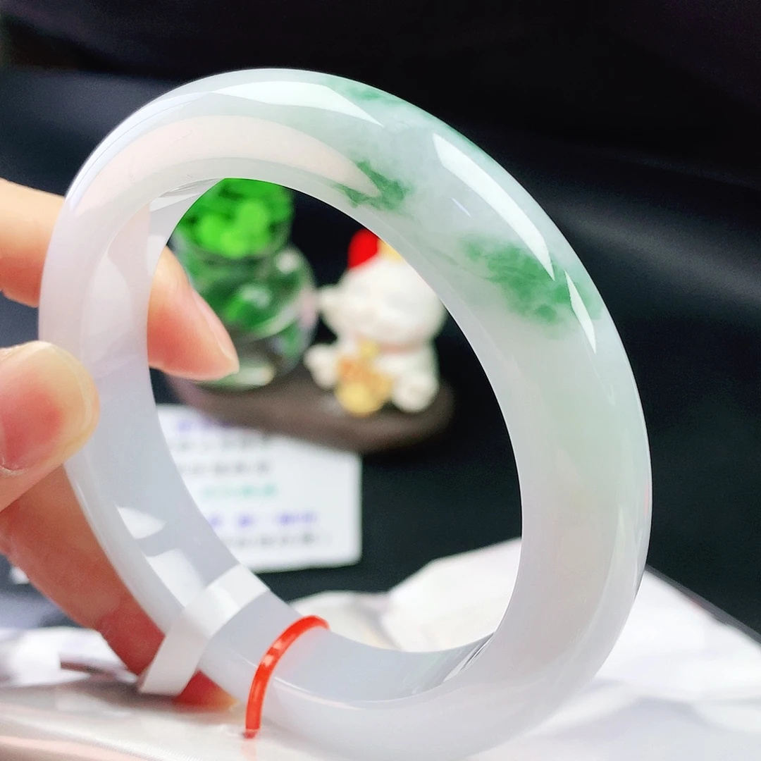 未镶嵌手镯翡翠61圈