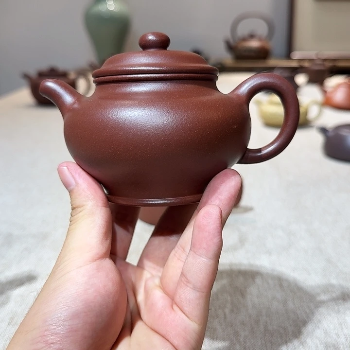 白***-茶壶紫砂原矿紫砂壶