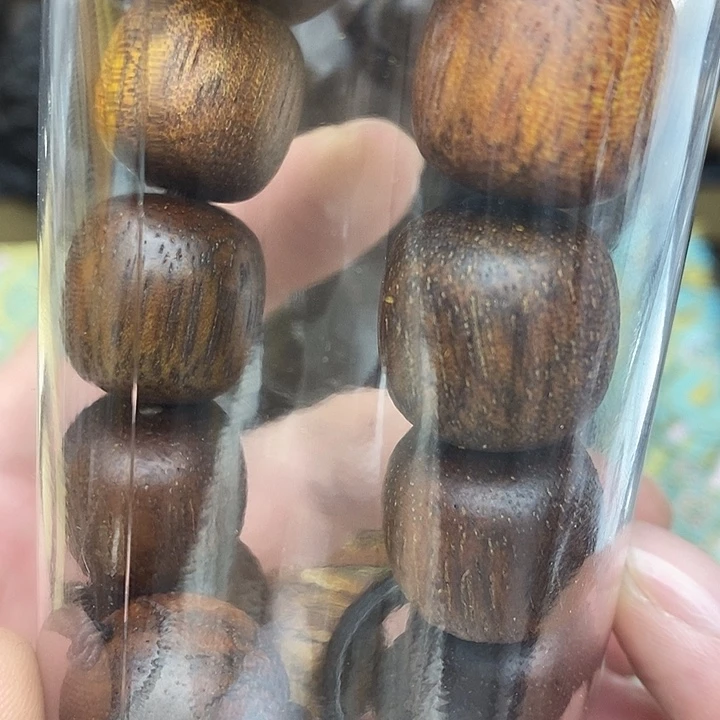 阴沉木手串/手链笑**生手串60