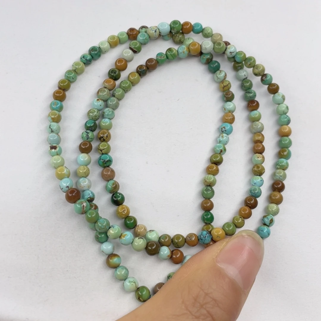 绿松石未镶嵌颈饰