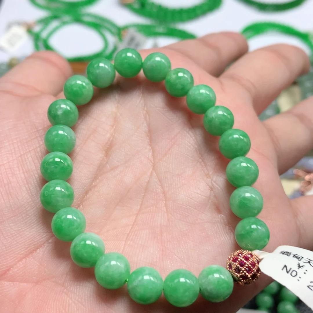 未镶嵌手链翡翠翡翠