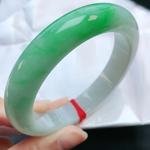 未镶嵌手镯翡翠58圈口882926