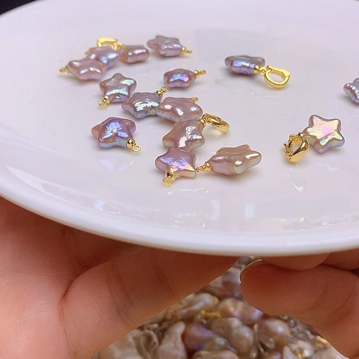 淡水珍珠银S925镶嵌颈饰427