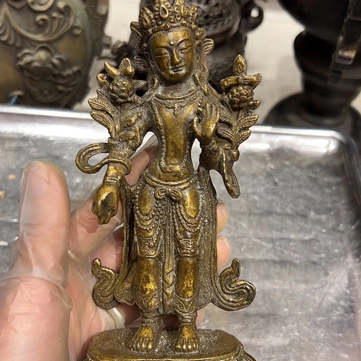 微瑕疵黄铜摆件工艺品