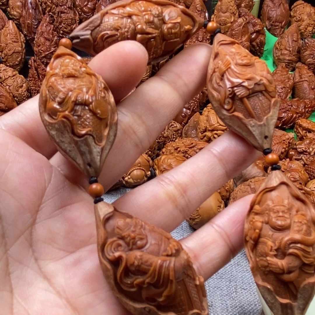 橄榄核手串/手链o**王核雕手串