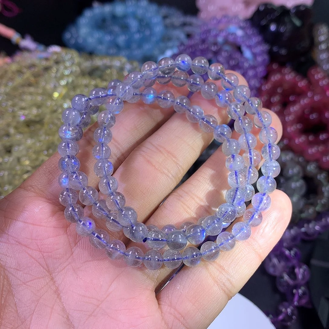 水晶手链未镶嵌天然