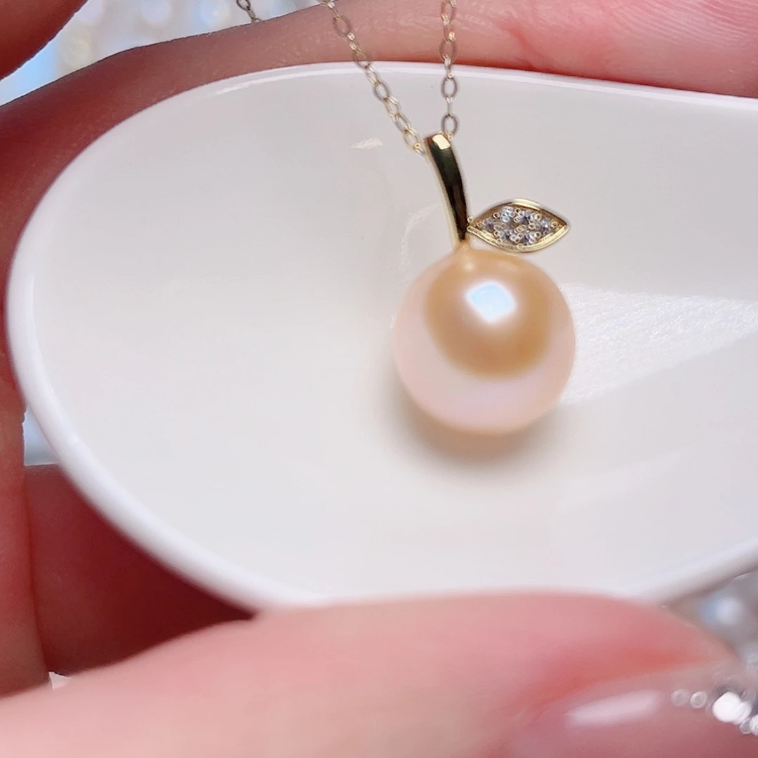 淡水珍珠未镶嵌吊坠(赠链)