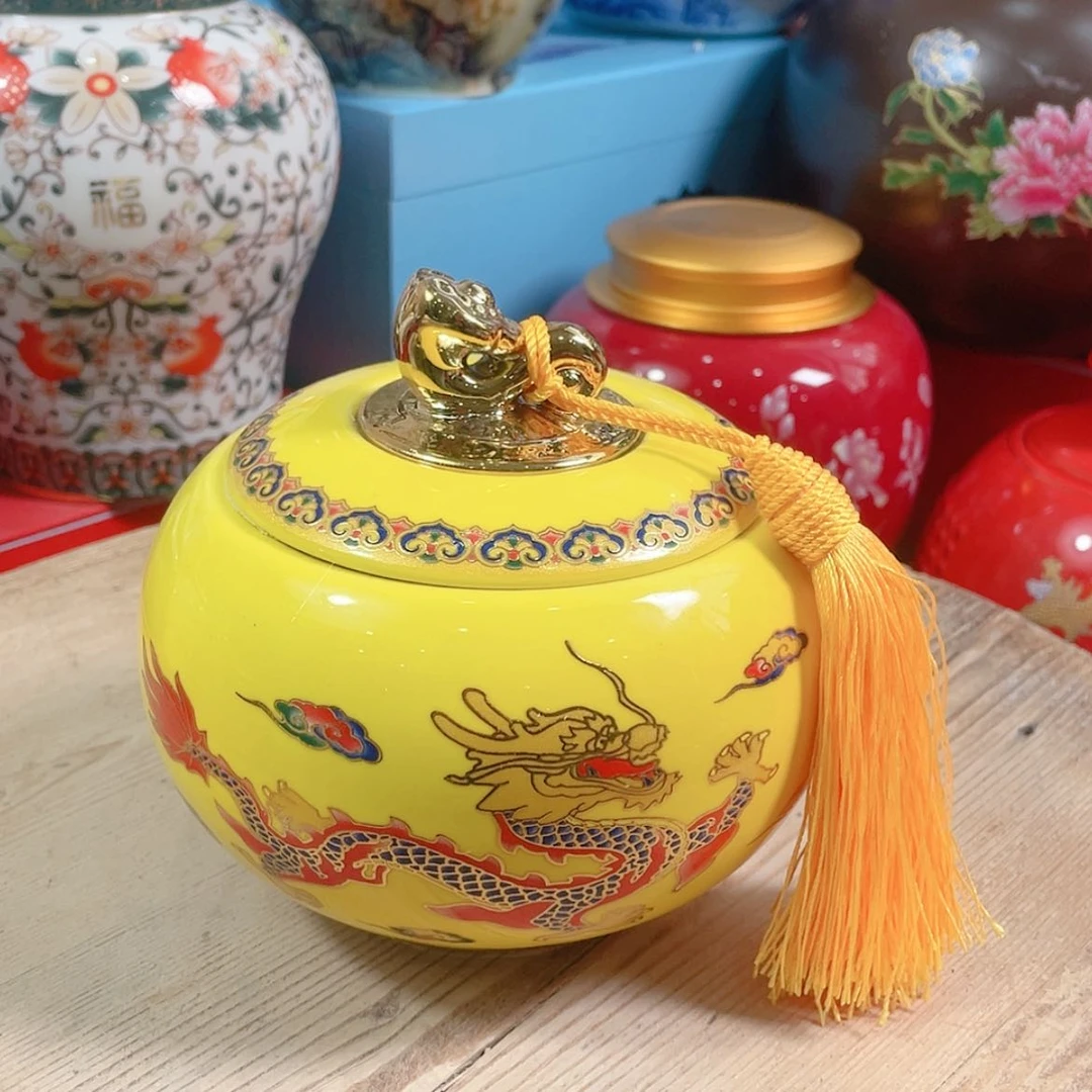 【闪购商品】罐陶瓷茶叶罐密封罐