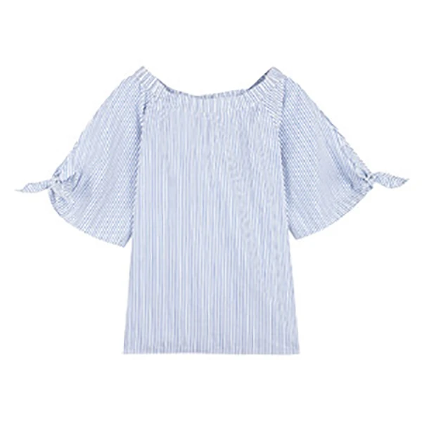 唐狮泡泡袖夏季衬衫上衣设计感衬衣小众甜美时尚123222013742