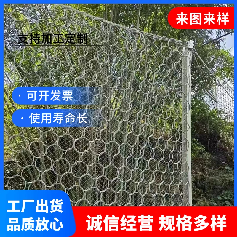 被动边坡防护网环形安全网拦截防护网主动边坡防护网