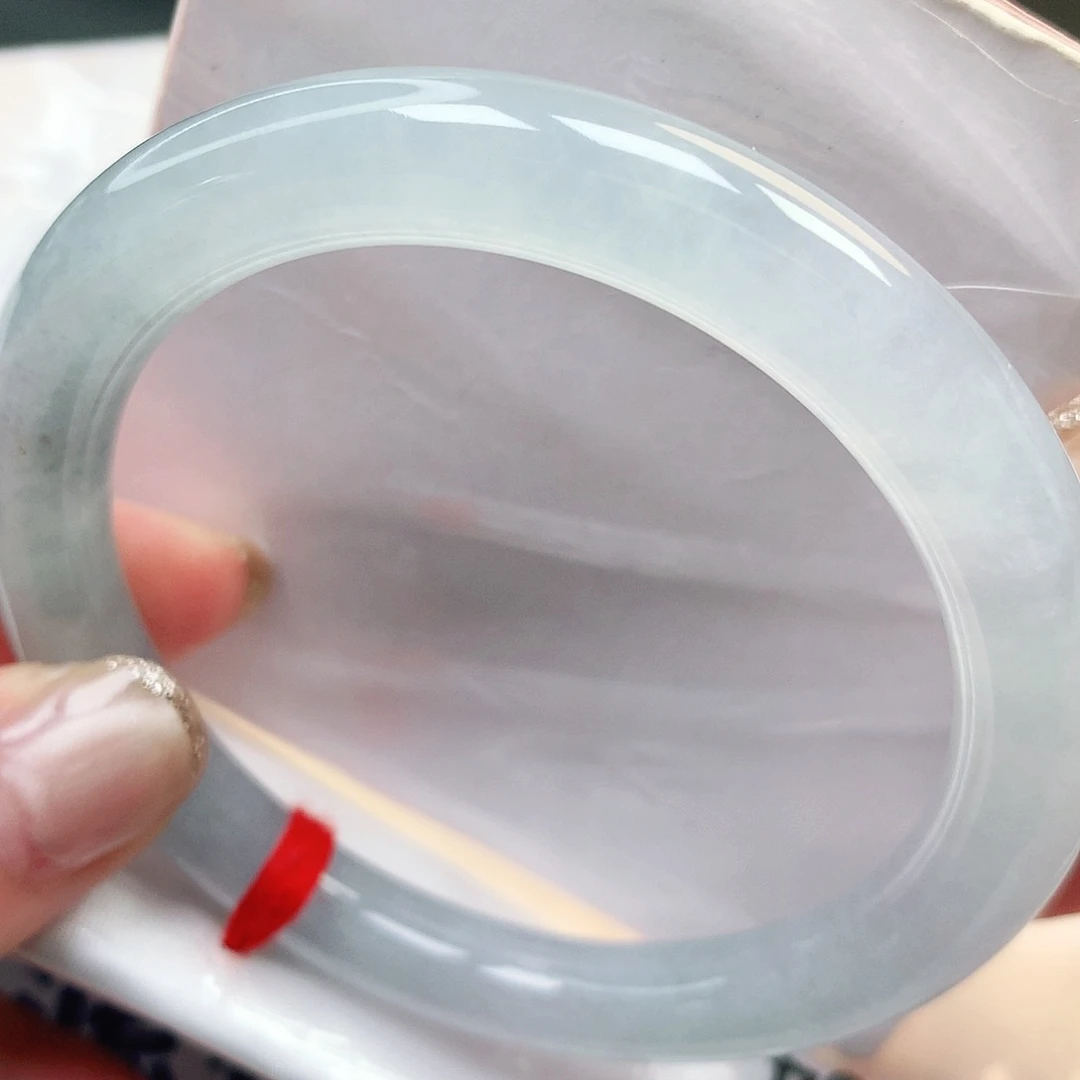 未镶嵌手镯翡翠缅甸纯天然A货翡翠老坑种冰透128号