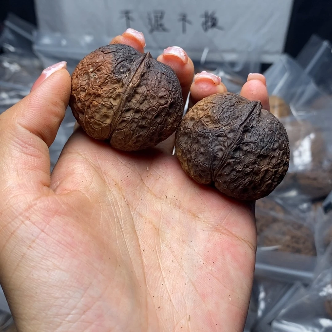 文玩核桃把件98号40mm