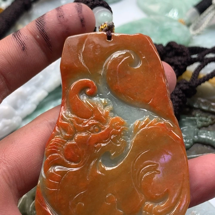 颈饰未镶嵌翡翠保真天然a货翡翠