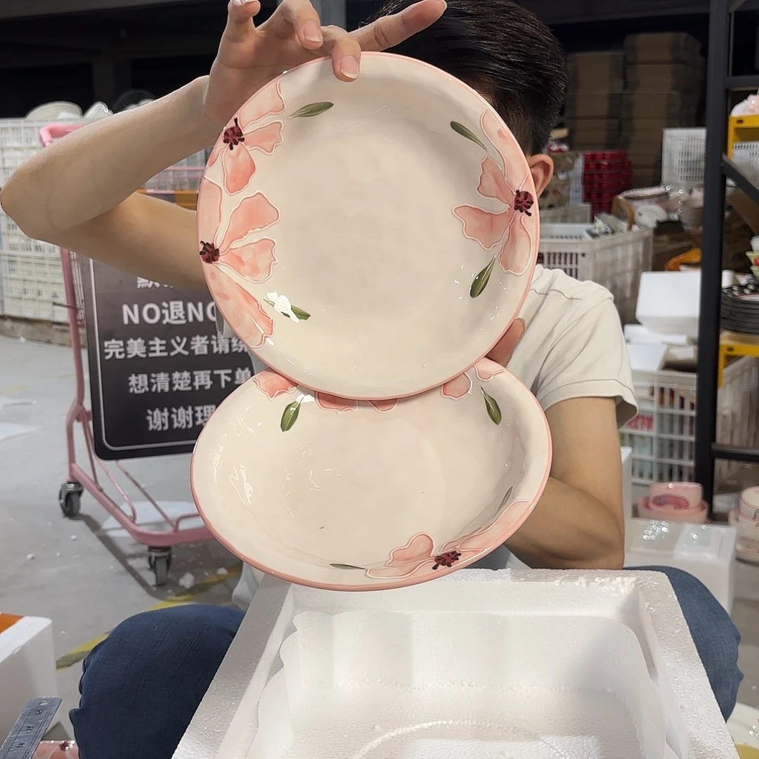 瓷微瑕陶瓷餐具釉下彩