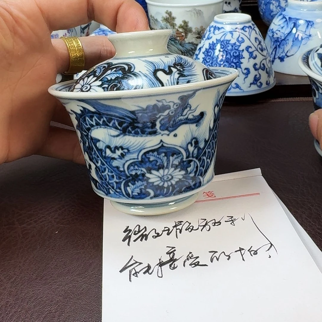 瓷片乂*现代景德镇陶瓷手绘茶具