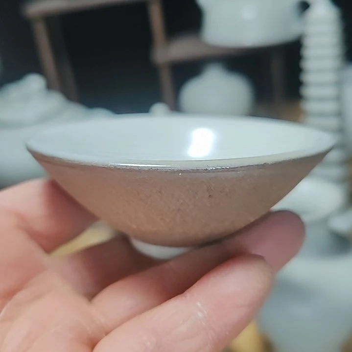 天青釉主人杯官瓷