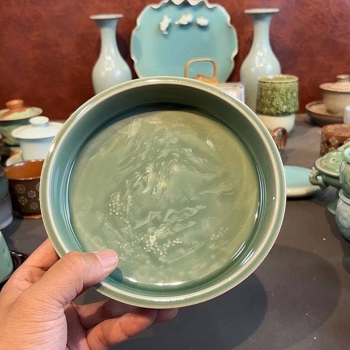 瓷片龙泉青瓷龙泉青瓷
