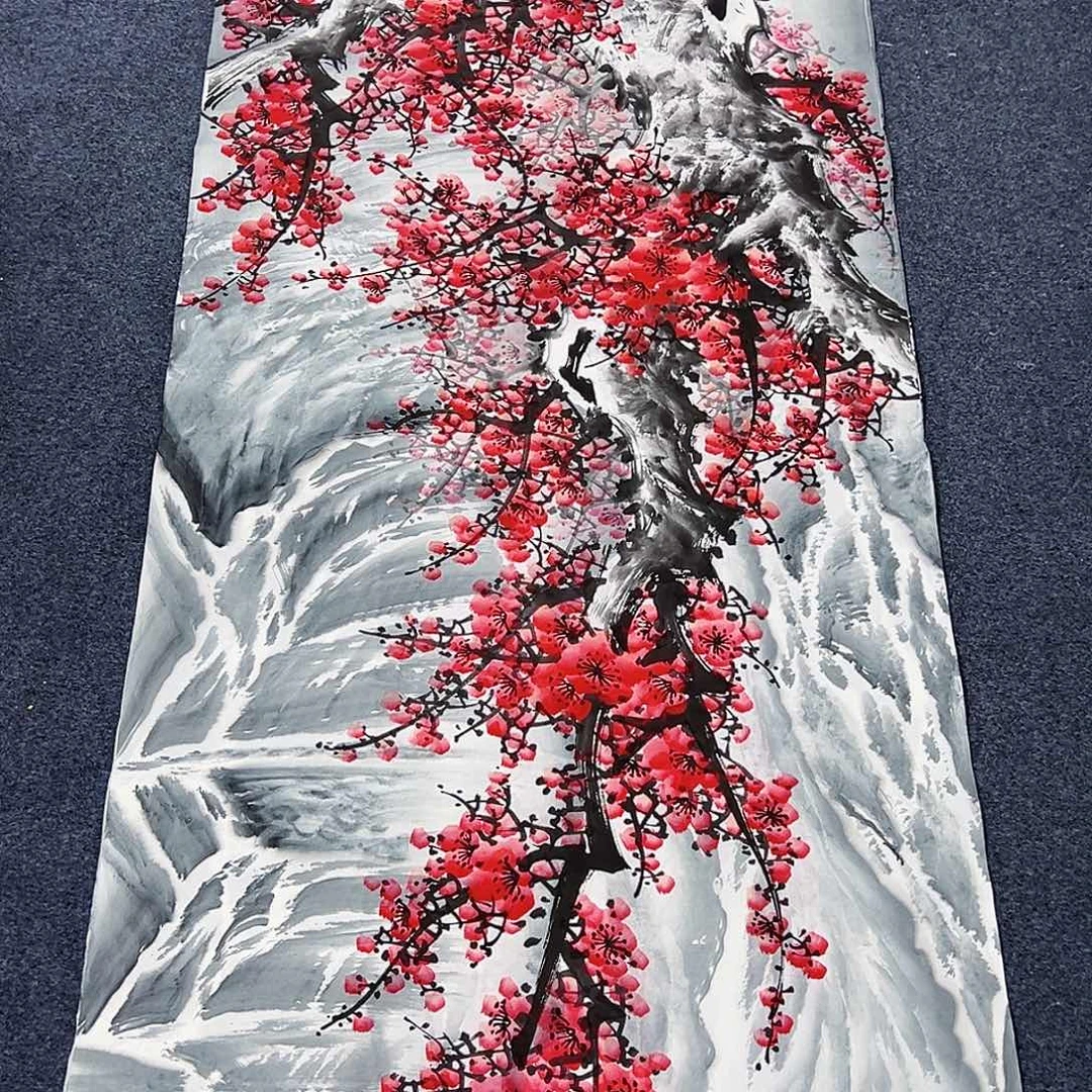 国画事事顺心如意万事如意