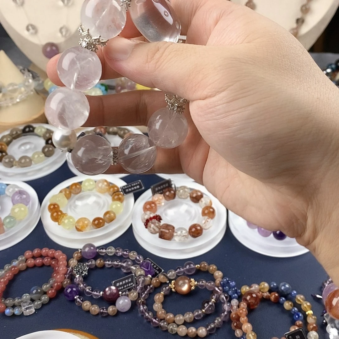 银S925镶嵌手链水晶