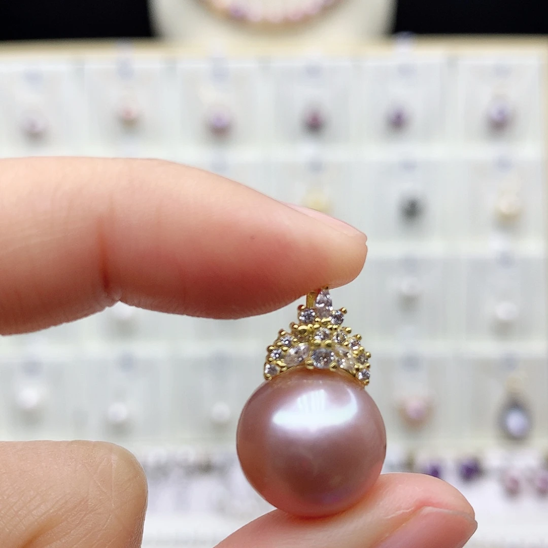 淡水珍珠颈饰合金