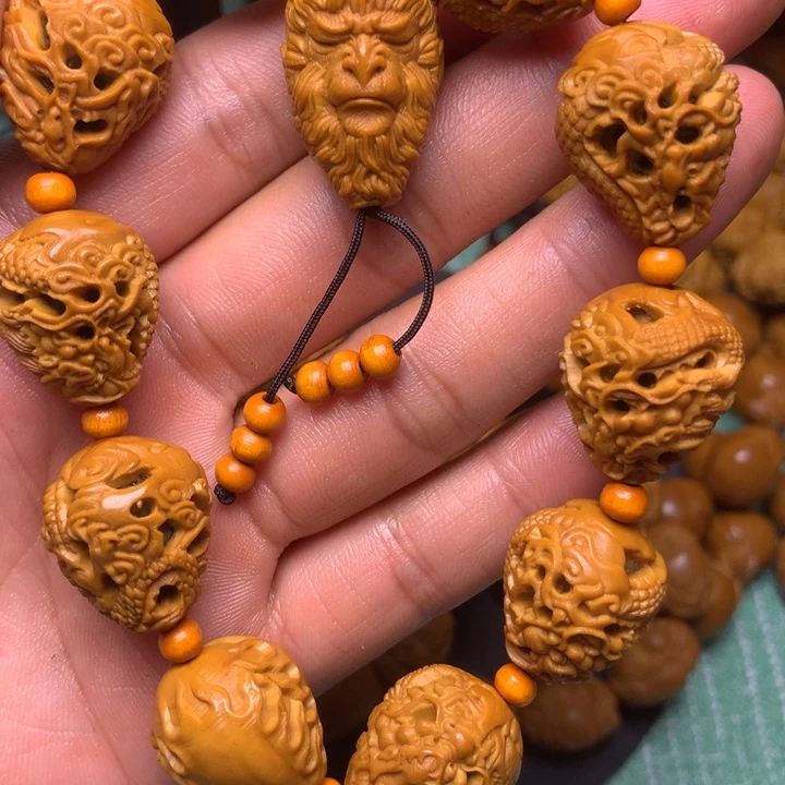 橄榄核手串/手链九龙献瑞