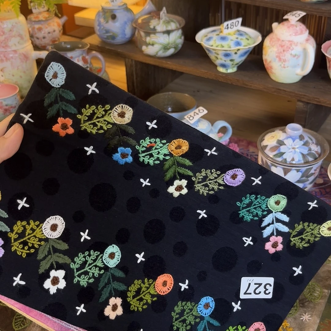 规格20.30刺子绣茶席