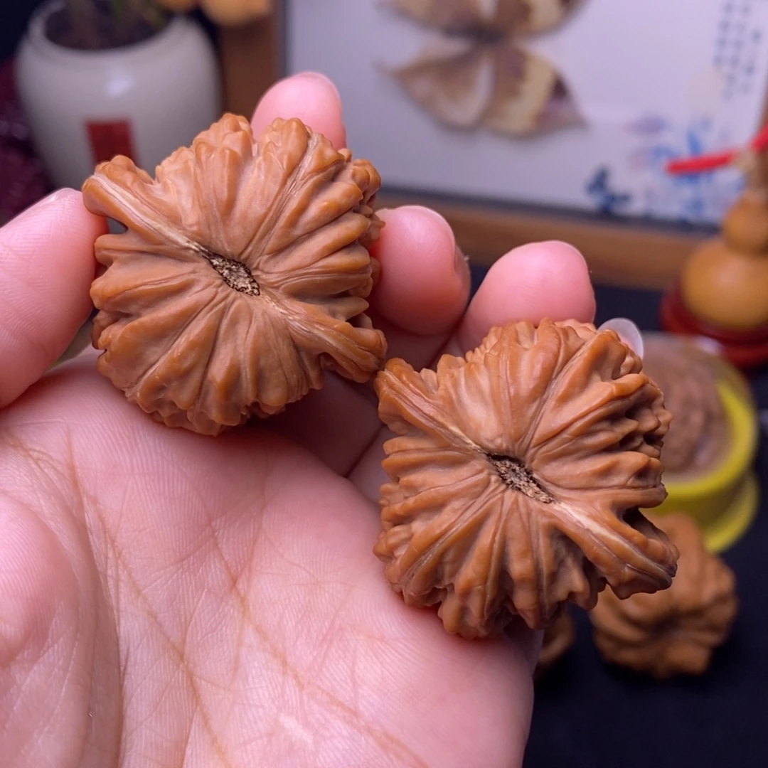 把件文玩核桃40四座楼