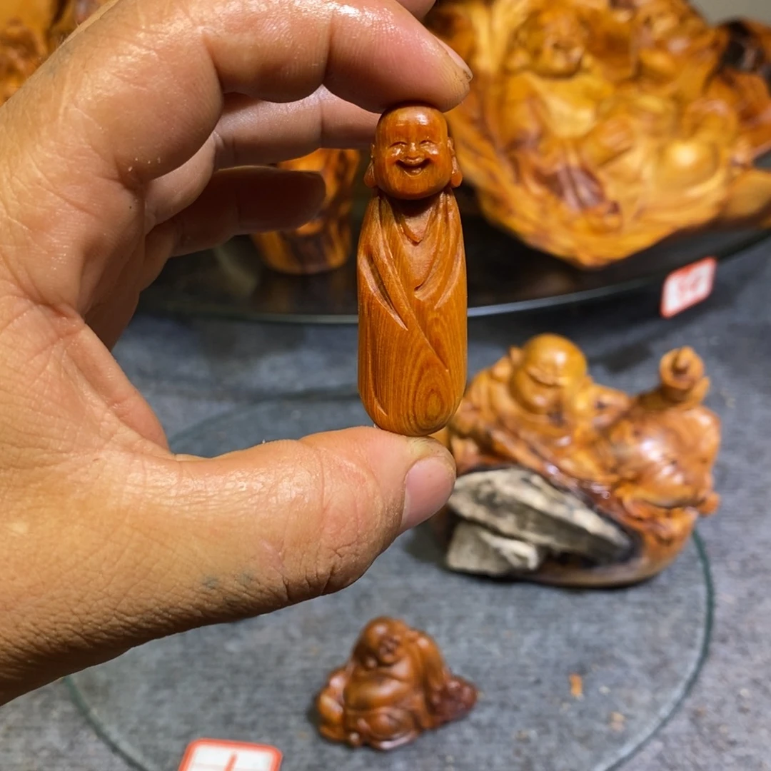 柏木（崖柏）木雕工艺品摆件家居崖柏手串崖柏