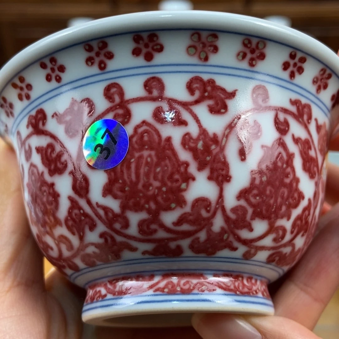 手绘现代茶具非古董