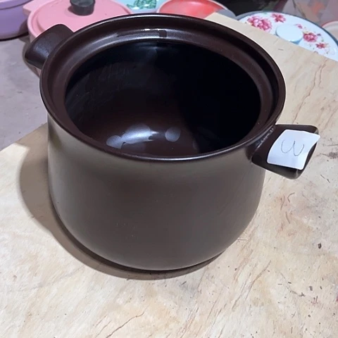 微瑕，明火，口径20厘米，高度16。3变形