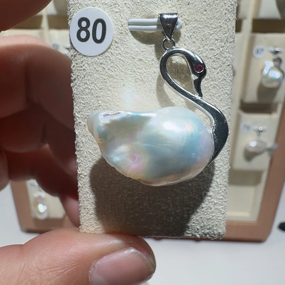 淡水珍珠合金颈饰