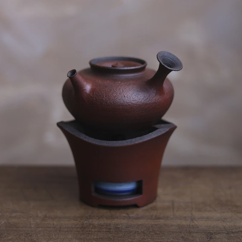 【坐饮亭竹】 溪元茶事-隐虚壶炉套组-320ml（溪元S0112）