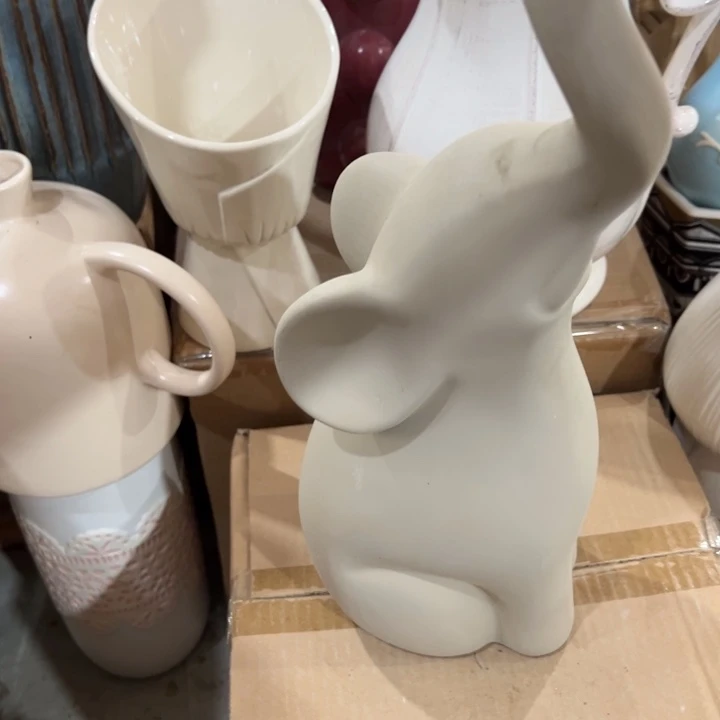 陶瓷花瓶摆件外贸出口（微瑕）