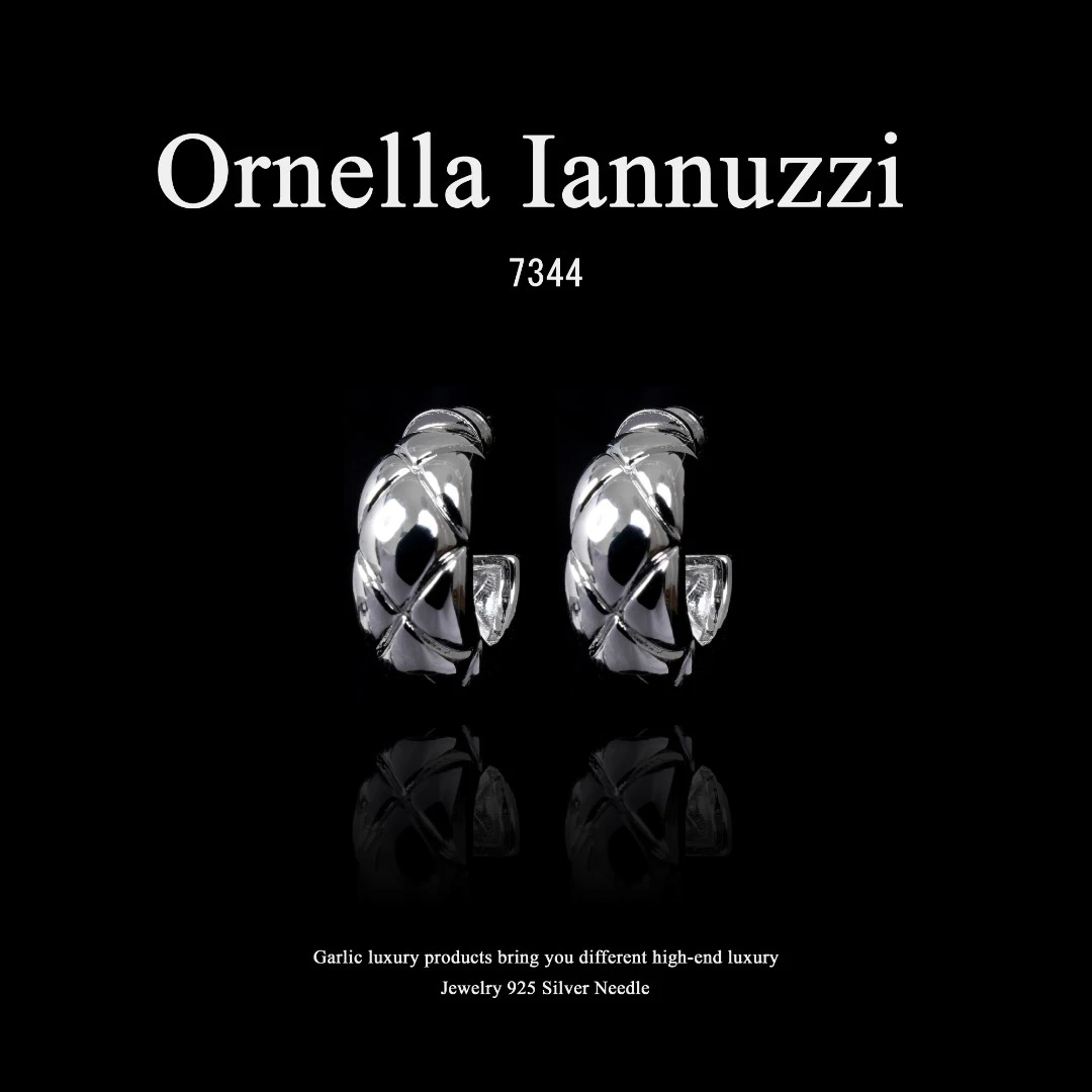 镀K金 Ornella Iannuzzi耳饰~7344