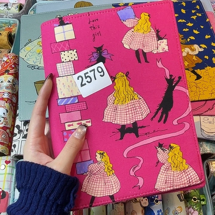 织绣A5活页不带纸2579