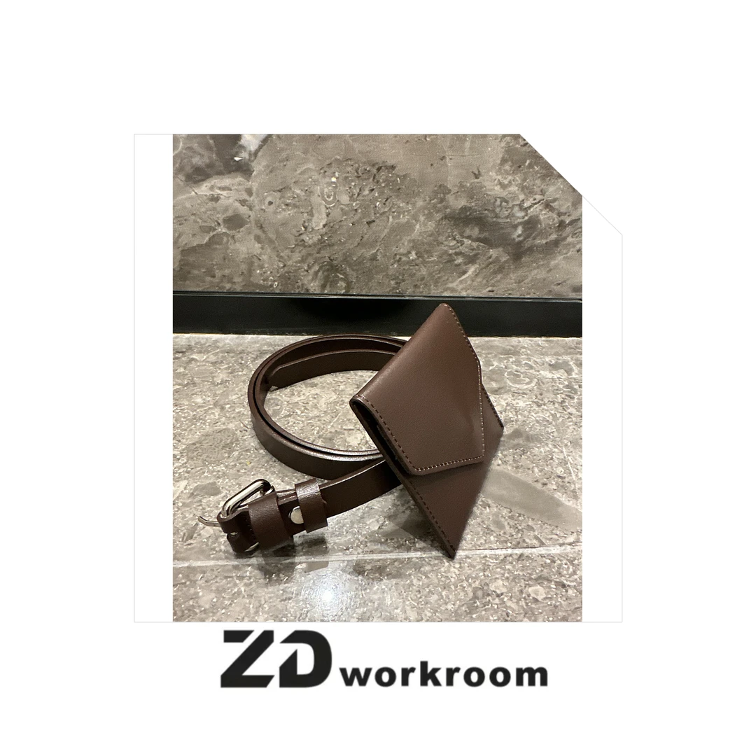 【Z.D/WORKROOM】博主穿搭休闲时尚真皮腰包