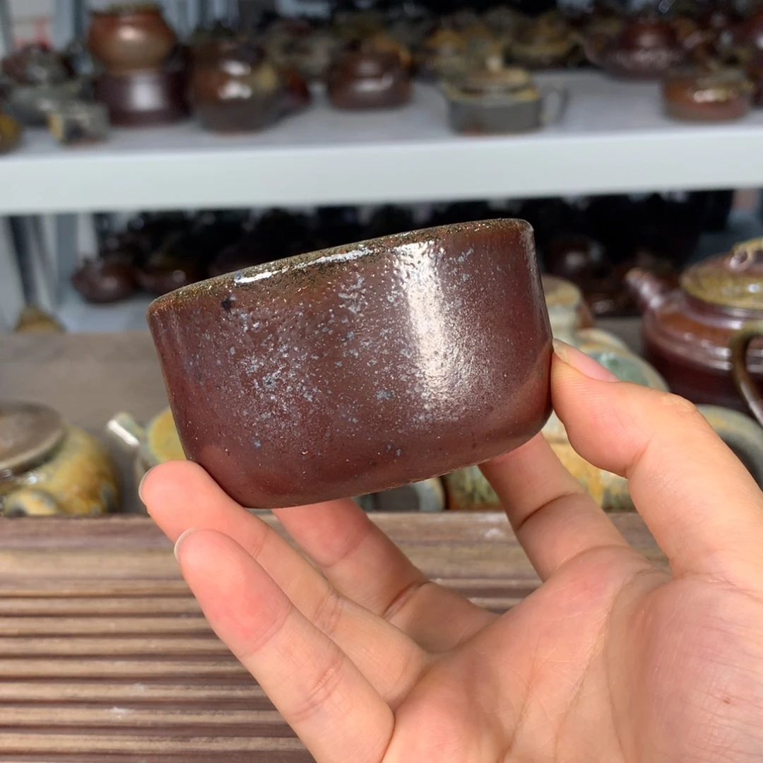 紫砂茶壶纯自然柴烧