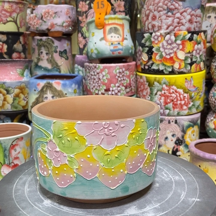 景德镇艺术手绘作品