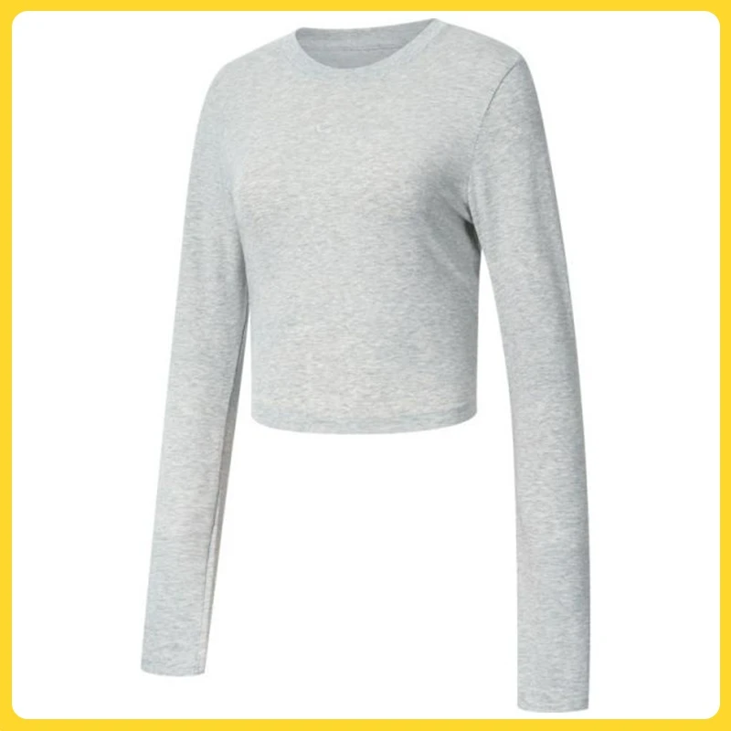 【耐克专属】NIKE耐克女子 NK CHLL KNT LS CRP 无领长袖HF5323-023