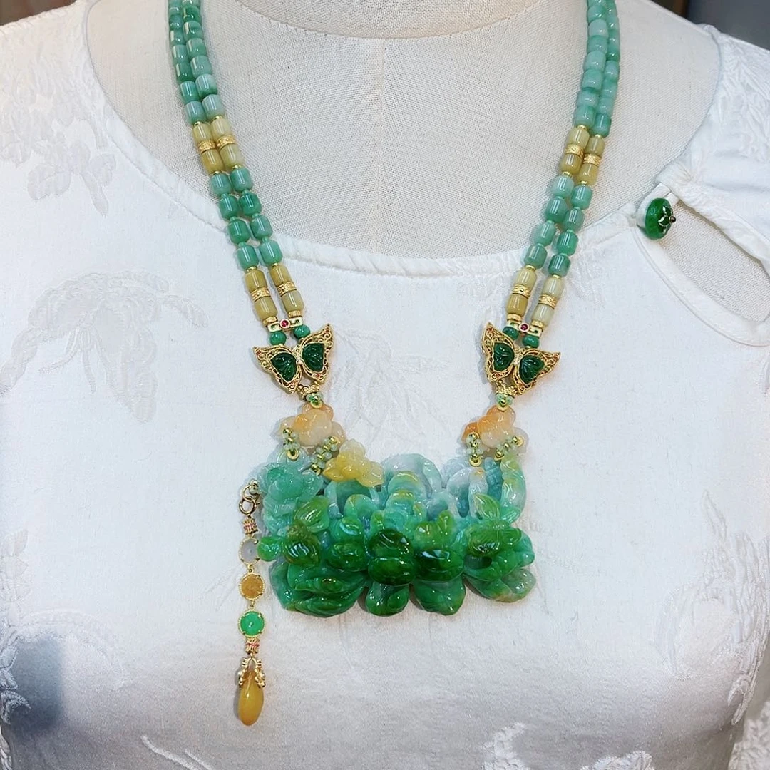 颈饰合金翡翠48小时鉴赏期