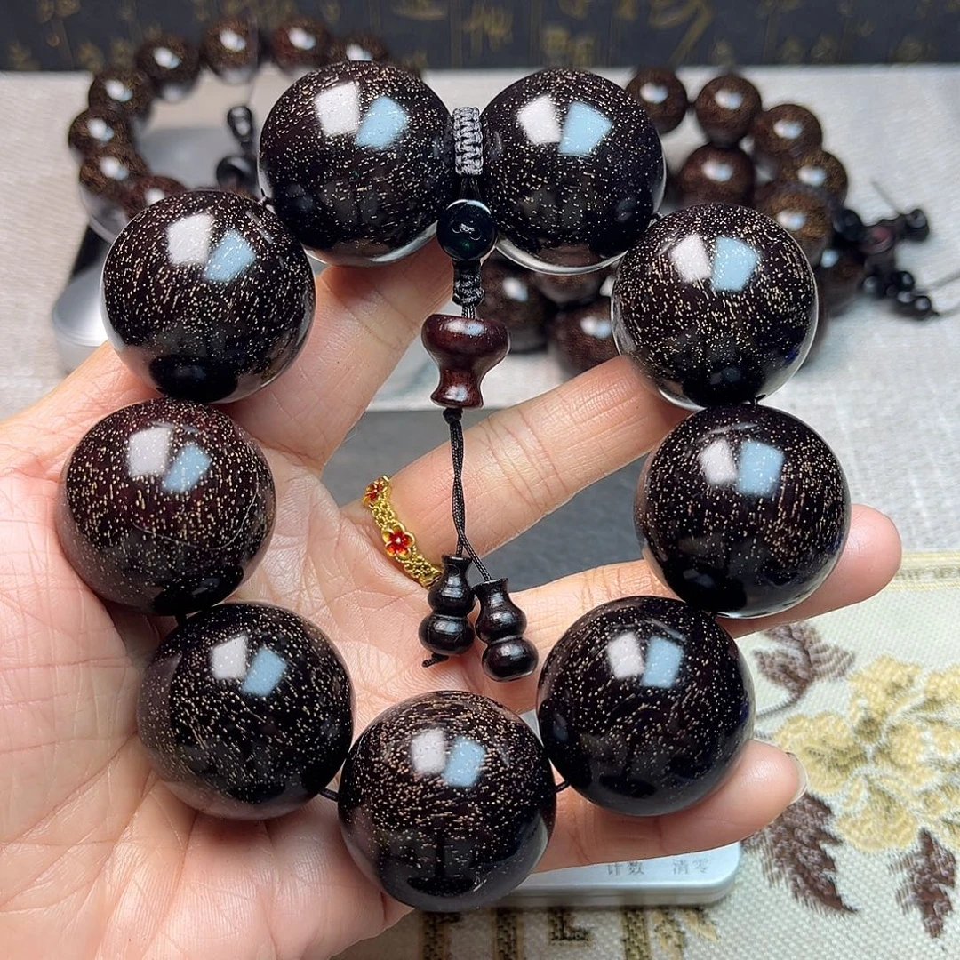 檀香紫檀（小叶紫檀）3.0 9颗 爆星