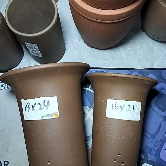 兰花盆两个紫砂花盆